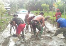 Eratnya Kebersamaan TNI dan Masyarakat Dalam TMMD 98