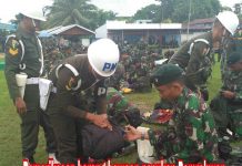 Tuntas, 95 Satgas Pamrahwan Pulang Dengan Selamat