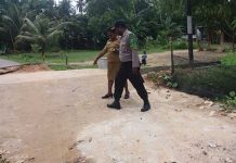 Lurah Suprau: Jembatan Belum Kering Sudah Dilewati Truk 40 Ton