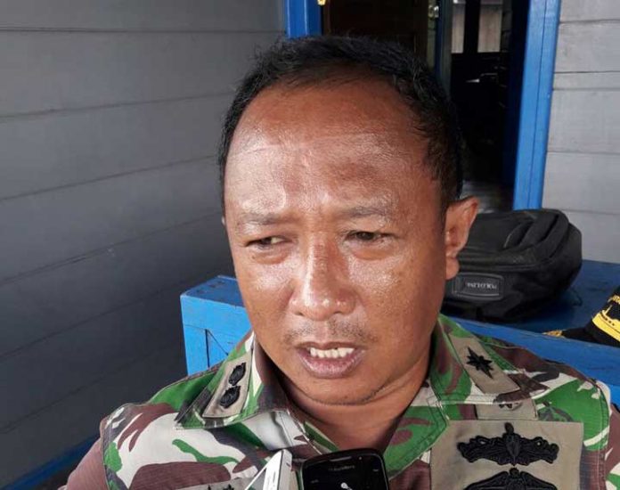 Kasat Komunikasi Lantamal XIV/Sorong, Letkol Laut (P) Eman Sulaiman