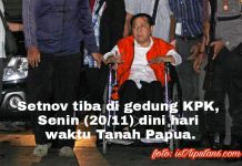Setnov Ditahan KPK Dini Hari Tadi
