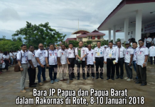 Ikuti Rakornas di Rote, BARA JP Papua Barat Harapkan Jokowi Lanjutkan Pembangunan