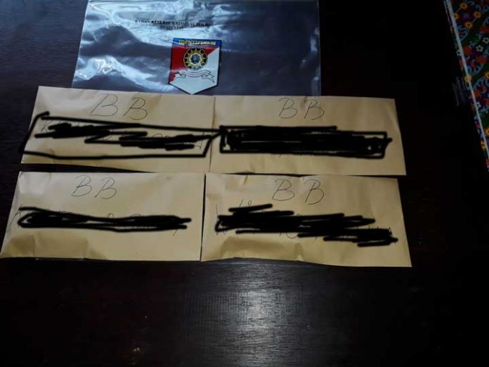 Barang bukti narkoba hasil penyelidikan Polres Teluk Wondama.