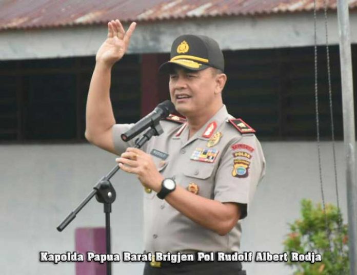 Kapolda Papua Barat Brigjen Pol Rudolf Albert Rodja