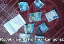Sobek Uang Pecahan 50.000, Oknum Pemuda Teminabuan Diamankan Polisi