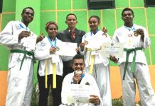 Putra-Putri Papua Juara Taekwondo Jatim