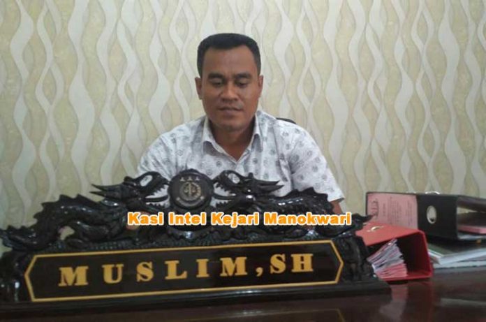 Kasi Pidsus Kejari Manokwari Muslim SH