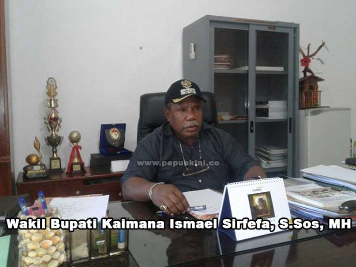 Ismael Sirfefa, S.Sos, MH, Wakil Bupati Kabupaten Kaimana