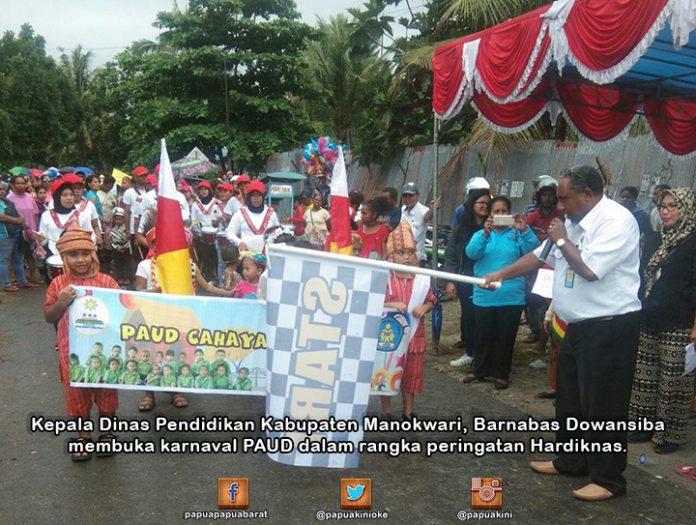 Buka Karnaval Paud, Kadis Ingatkan Pentingnya Pendidikan