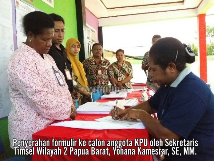 Timsel Wilayah 2 Papua Barat Buka Pendaftaran Calon Anggota KPU