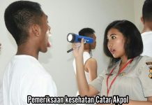 4 OAP Catar Akpol Jalani Tes Rikkes Tahap I