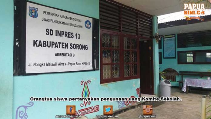 Uang Komite Sekolah Buat Bayar Tanah, Orangtua Siswa Bertanya