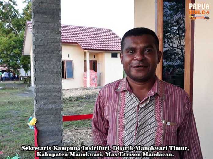 Warga Insirifuri Tempati 100 Rumah Bantuan Kementerian PUPR