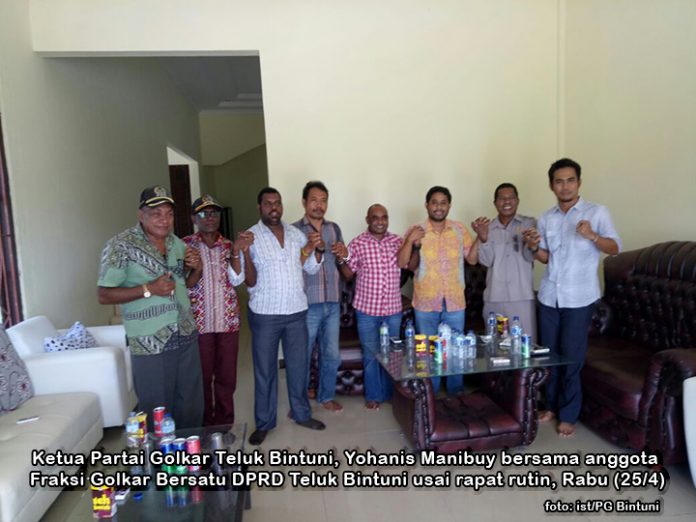 Golkar Teluk Bintuni Bidik 7 Kursi Legislatif