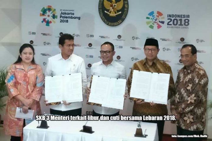 Libur Lebaran 2018 Jadi 11-20 Juni