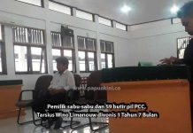 Miliki Sabu dan Pil PCC, Wino Divonis 1 Tahun 7 Bulan Tarsius Wino Limanouw terpidana kasus narkoba