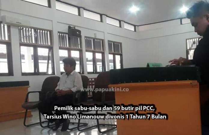 Tarsius Wino Limanouw terpidana kasus narkoba