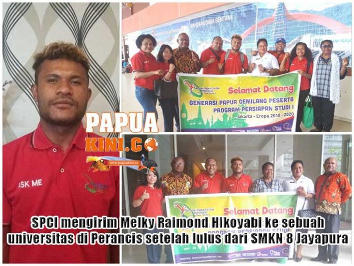SPCI Kirim Siswa Papua Studi Ke Luar Negeri