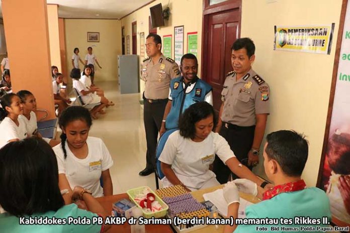 232 Casis Bintara Polri Jalani Rikkes II