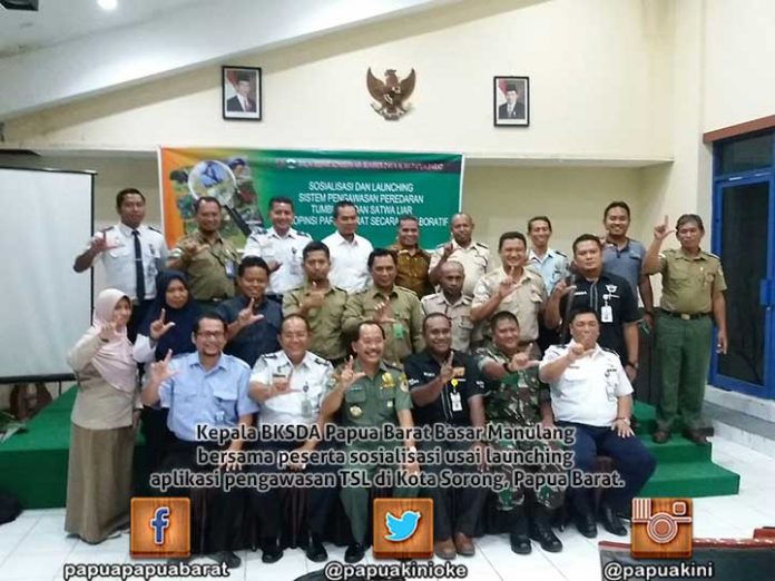 Luncurkan TSL, BB KSDA PB Pantau Peredaran Flora Fauna Dilindungi
