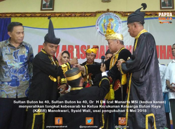 Kukuhkan KKBR, Sultan Buton Harap Moratorium DOB Dicabut