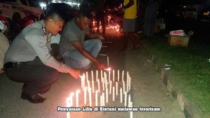 Bintuni Juga Nyalakan Seribu Lilin