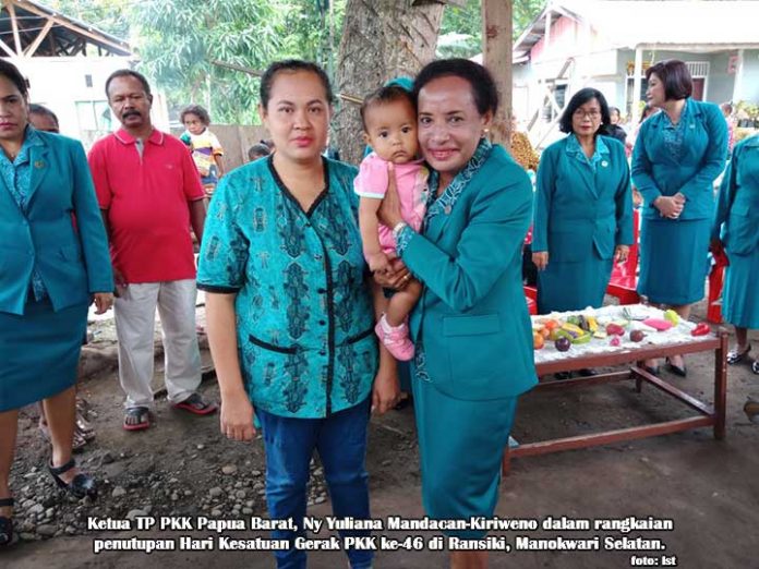 Ketua TP PKK PB Titip Pembinaan ke Pemkab Mansel