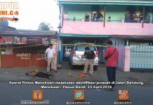 Moses Ditemukan Tewas Bersimbah Darah di Jalan Moses ditemukan tewas