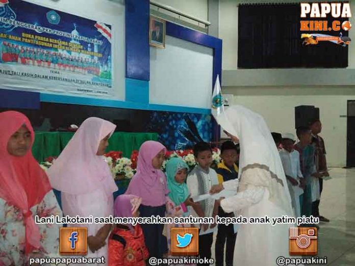 Tim Penggerak PKK PB Santuni Anak Yatim