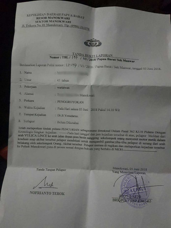 Liput Motor Terbakar Wartawan Dipukuli Warga
