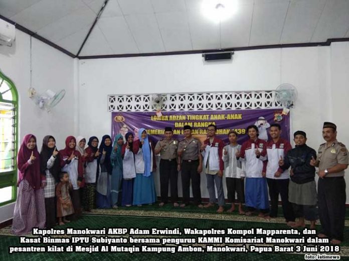 KAMMI Manokwari Gelar Pesantren Kilat di Dua Mesjid