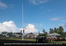 Apel Perdana Pasca Lebaran, Sekkab Kaimana Ingatkan Banyak Yang Ingin Jadi ASN Apel Perdana Pasca Lebaran, Sekkab Kaimana Ingatkan Banyak Yang Ingin Jadi PNS