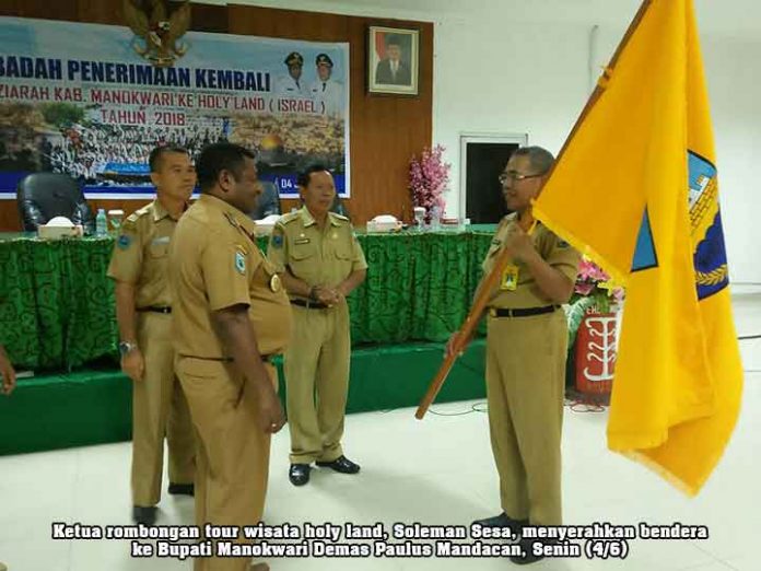 Pulang Tour Wisata Holy Land, Bupati Demas: Kita Duta Kristus