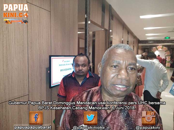 gubernur-papua-barat Gubernur Papua Barat Harapkan Sedikit Pakai JKN-KIS. Kenapa?