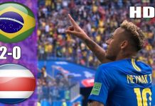 Digoyang Samba Brazil 91 Menit, Kosta Rika Akhirnya Loyo Juga