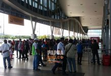 Arus Balik Lebaran Bandara DEO Masih Tinggi Arus Balik Lebaran Bandara DEO Masih Tinggi