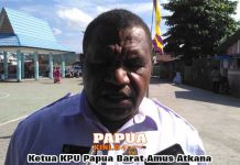 Info KPU Maybrat Bakal Dipalang, Amus Atkana Temui Karo Ops Info KPU Maybrat Bakal Dipalang, Amus Atkana Temui Karo Ops