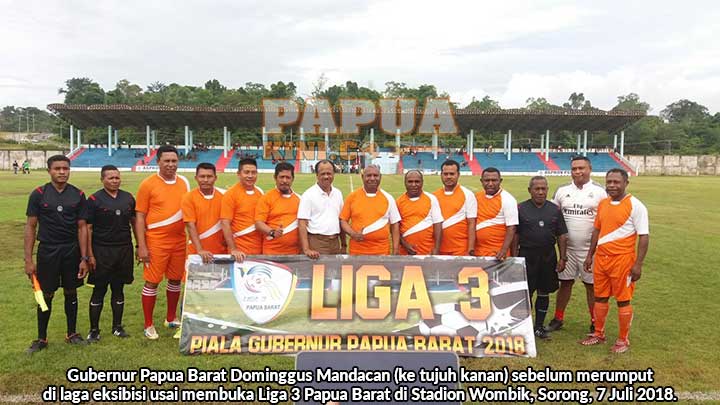 Pembukaan-Liga-3-Papua-Barat Sembilan Tim Bertarung Juara Liga 3 Papua Barat 2018