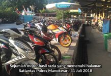 300 Lebih Motor Terparkir di Polres 300 Lebih Motor Terparkir di Polres