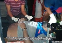 Warga Masni Tewas Seberangi Kali Wariori Warga Masni Tewas Seberangi Kali Wariori