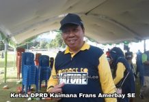 DPRD Kaimana Terima Surat  PAW Dua Legislator