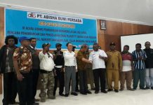 Bupati Wondama Ingatkan Pekerjakan Naker Lokal Perusahaan Tambang Emas