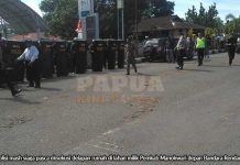 Polisi Tetap Siaga Pasca Eksekusi Rendani Polisi Tetap Siaga Pasca Eksekusi Rendani