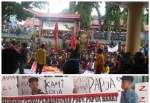 Dua Aksi Beda Tema Peringatan Hari HAM di Manokwari Dua Aksi Beda Tema Peringatan Hari HAM di Manokwari