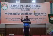 Natal Bersama, Ketua PKK Papua Ingatkan Persatuan Dalam Perbedaan