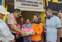 Pramuka Papua Barat Bantu Korban Sentani Kwarda Gerakan Pramuka Papua Barat