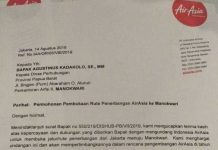 AirAsia Tegaskan Komitmen Terbang ke Papua Barat AirAsia Tegaskan Komitmen Terbang ke Papua Barat