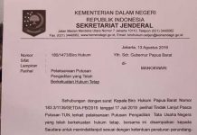 Pelantikan 6 Anggota MRPB Tanpa Mekanisme PAW Pelantikan 6 Anggota MRPB Tanpa Mekanisme PAW