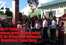 Pelindo dan Sucofindo Jalan Sehat HUT RI