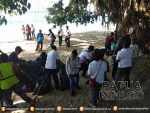 Sambut Harhubnas KSOP Manokwari Bersih Pantai